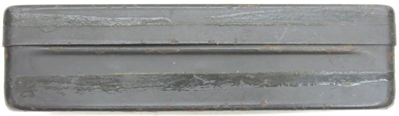 German Wehrmacht 4 Stück Druck-Zünder 35 DZ35 Fuze RR 605 1938 Metal Box, Rare, Empty. — image 2