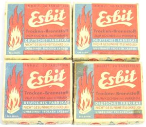 German Wehrmacht Esbit Kocher Mod. 9 Fuel Tablets Box Variation …