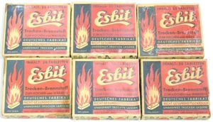 German Wehrmacht Esbit Kocher Mod. 9 Fuel Tablets Box Variation …