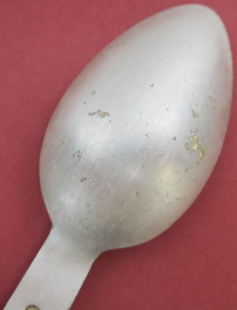 German Wehrmacht Göffel Folding Spoon And Fork Aluminium Made G&CL 40. — image 7