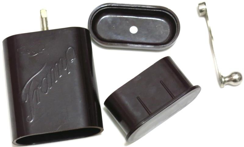 German Wehrmacht Brown Chocolate Bakelite Coffee Grinder Mint Condition Single BO Garantie Stamp. — image 4