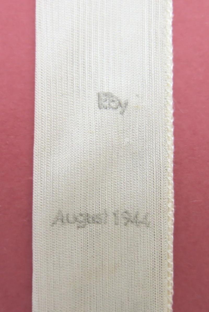 German Wehrmacht 2 cm FLAK Empty Powder Sack kby August 1944. — image 2