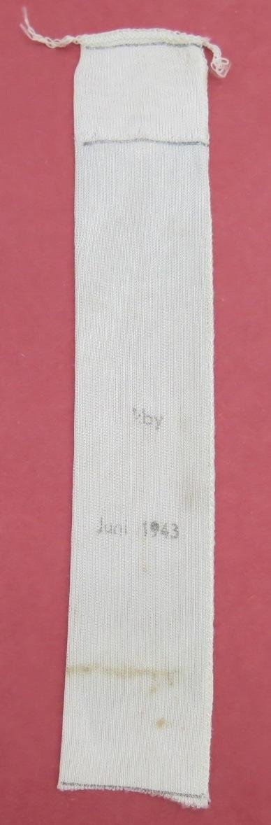 German Wehrmacht 2 cm FLAK Empty Powder Sack kby Juni 1943.