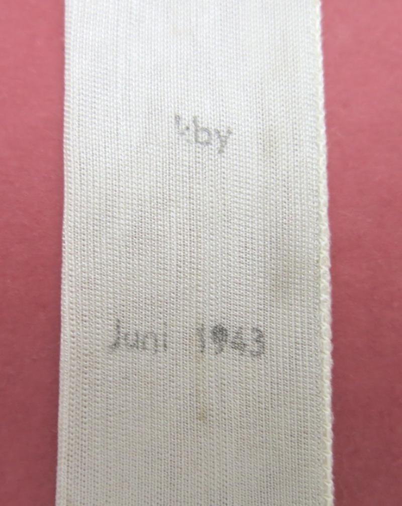 German Wehrmacht 2 cm FLAK Empty Powder Sack kby Juni 1943. — image 2