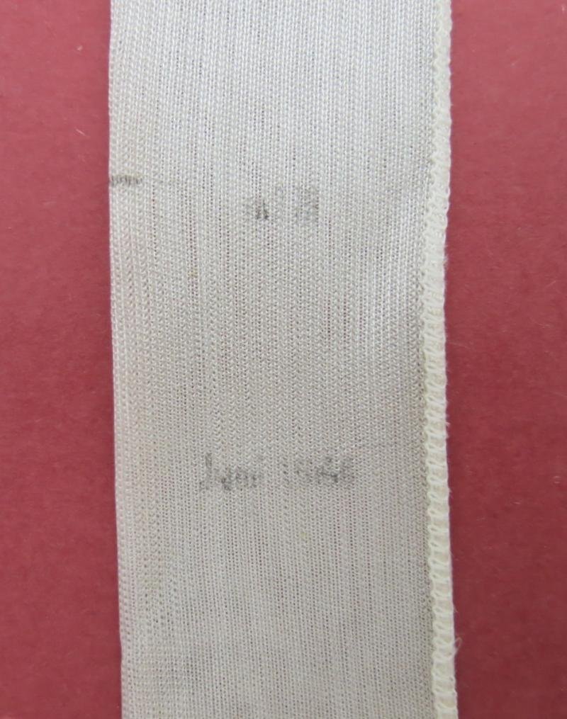 German Wehrmacht 2 cm FLAK Empty Powder Sack nlh Juni 1944. — image 2