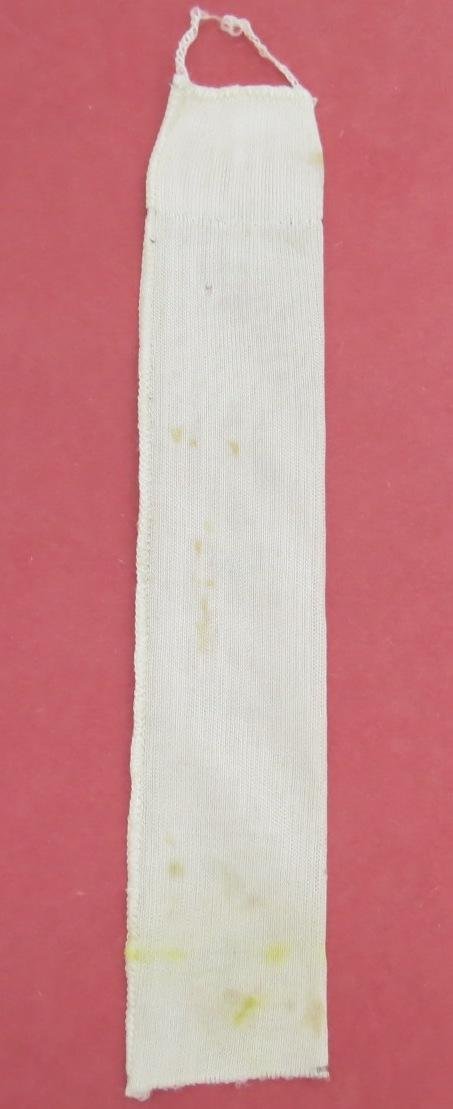 German Wehrmacht 2 cm FLAK Empty Powder Sack nlh Dez. 1943. — image 3