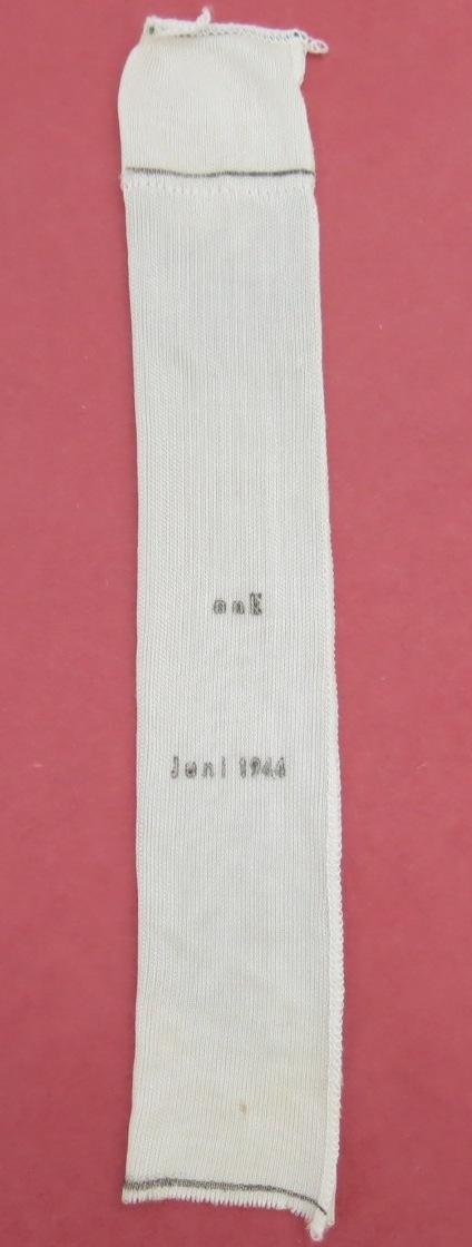 German Wehrmacht 2 cm FLAK Empty Powder Sack nnk Juni 1944.