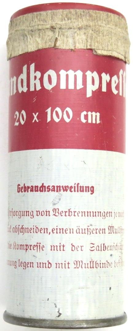 German Wehrmacht Medical Brandkompresse Wehrkreissanitätspark VII, (München), Sealed. — image 2