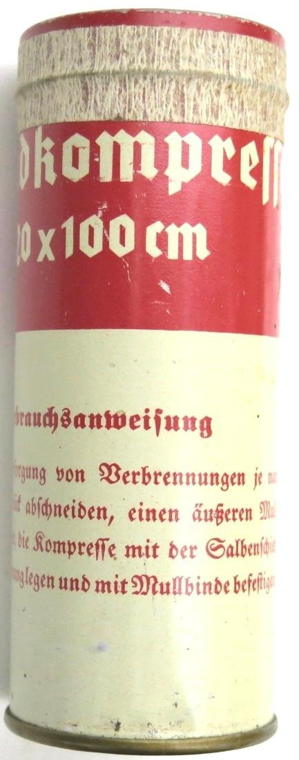 German Wehrmacht Medical Brandkompresse Wehrkreissanitätspark IV, (Dresden), Sealed. — image 2