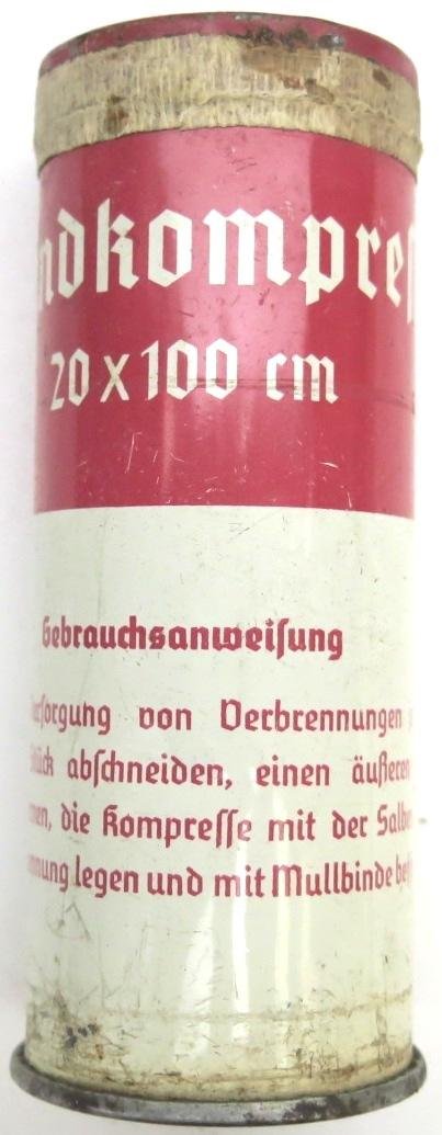 German Wehrmacht Medical Brandkompresse Wehrkreissanitätspark IV, (Dresden), Sealed. — image 2
