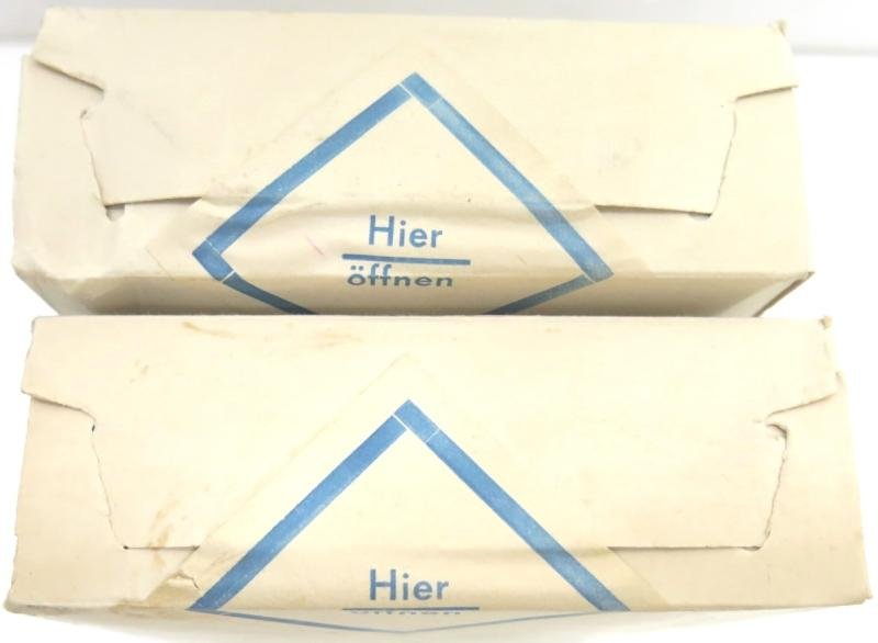 German Civilian Pre War And Wartime Era Elka Augenwatte, (Verbandwatte), Box Of 50 Gramm Unopened. — image 6