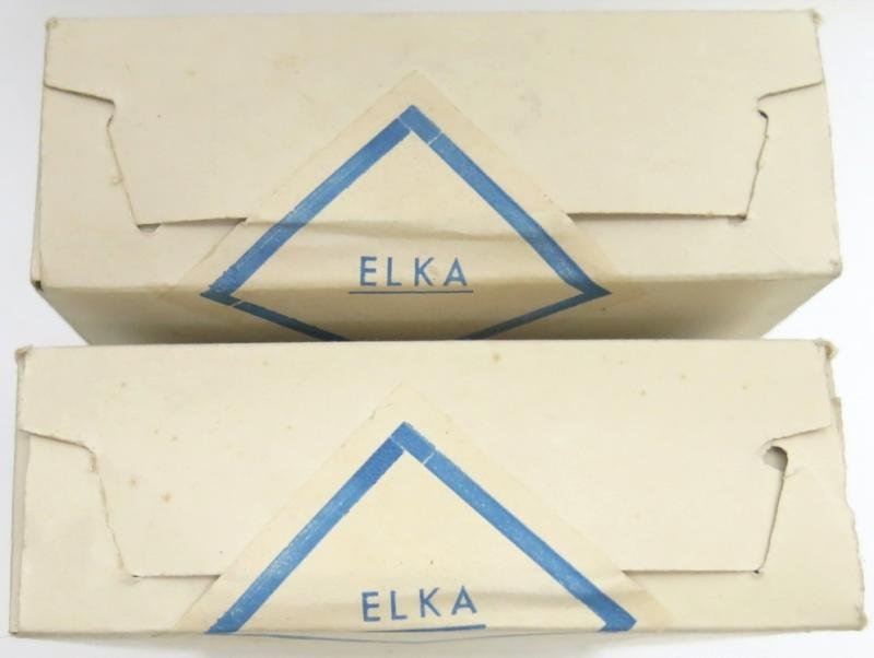 German Civilian Pre War And Wartime Era Elka Augenwatte, (Verbandwatte), Box Of 50 Gramm Unopened. — image 7