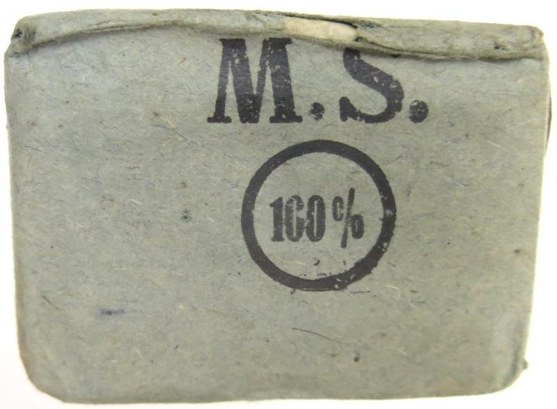 German Wehrmacht Medical Mullstreifen 5% Theodor Schuffenhauer Chemnitz 12. 9. 1944, Hard To Find One. — image 2