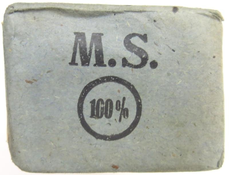 German Wehrmacht Medical Mullstreifen 5% Theodor Schuffenhauer Chemnitz 12. 9. 1944, Hard To Find One. — image 4