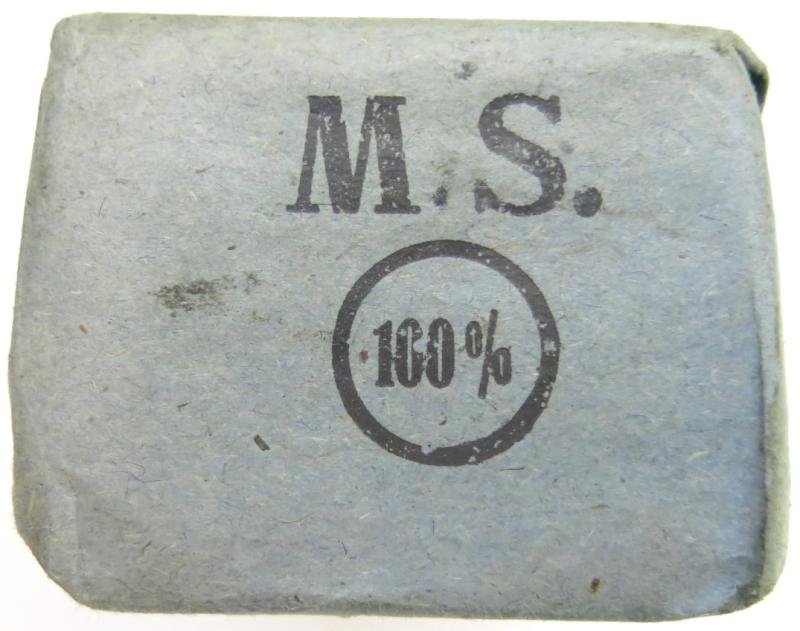 German Wehrmacht Medical Mullstreifen 5% Theodor Schuffenhauer Chemnitz 12. 9. 1944, Hard To Find One. — image 2