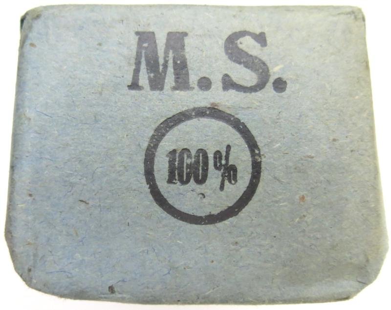 German Wehrmacht Medical Mullstreifen 5% Theodor Schuffenhauer Chemnitz 12. 9. 1944, Hard To Find One. — image 4