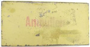 German Wehrmacht Ampullen Medical Yellow Box For Sanitätstasche Für Sanitätsoffiziere …