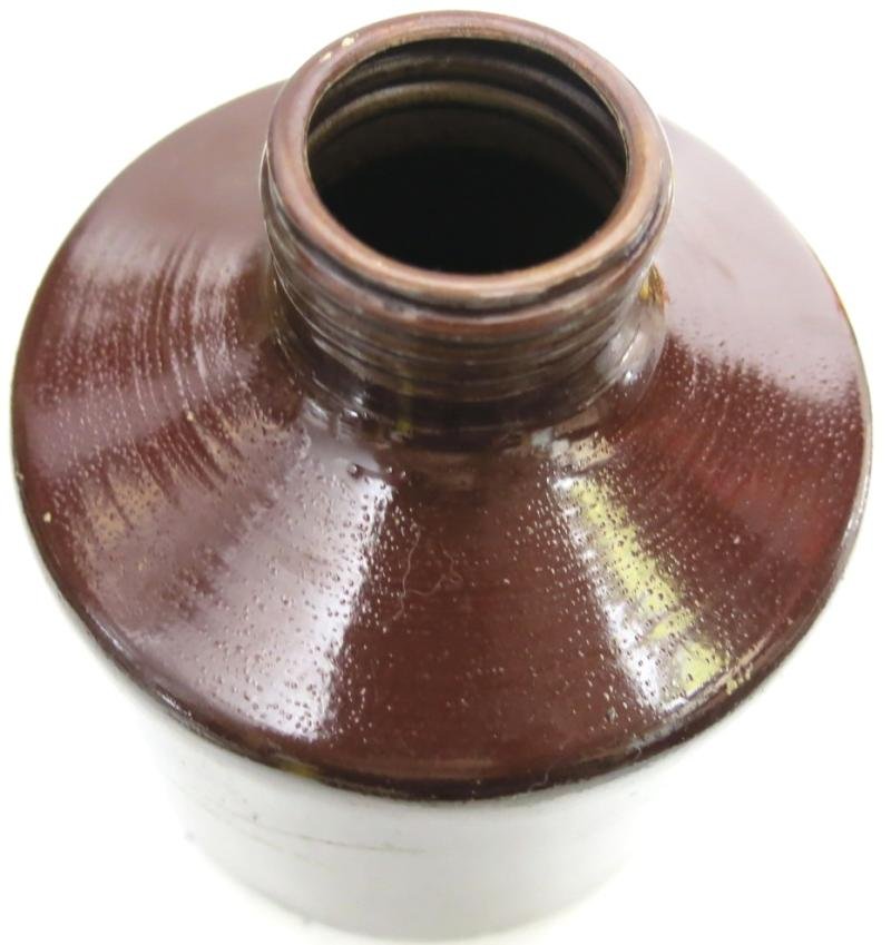 German Wehrmacht Waffenentgiftungsmittel Weapon Decontamination Agents Aluminium Bottle Reinigungsöl Complete With Brush MKK 40. — image 7