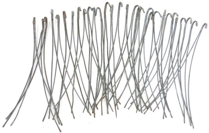 German Wehrmacht Tarnnetz Helmet Camouflage Net Metal Hook From Original Box. — image 6