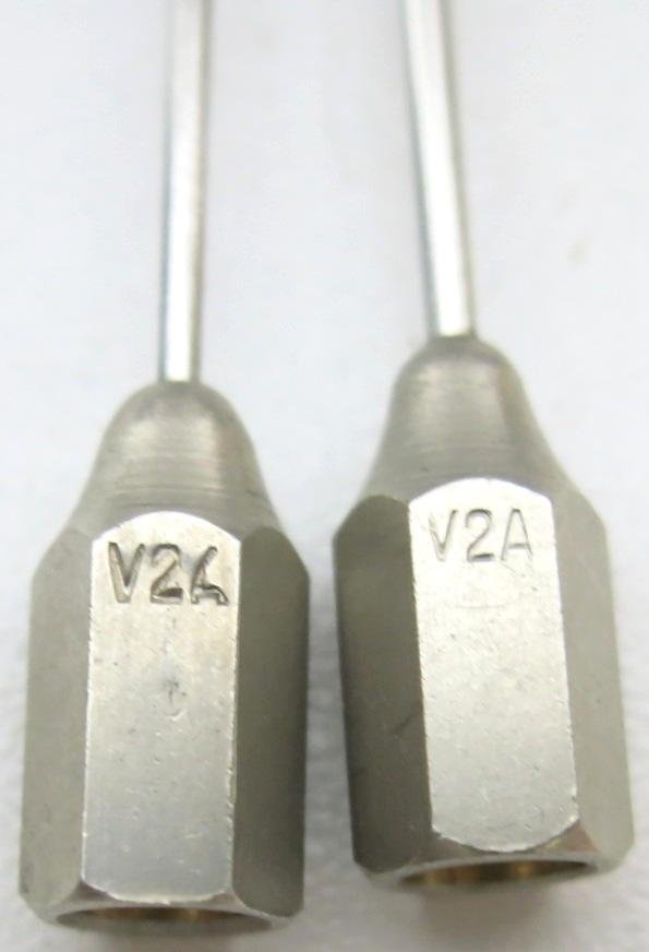 German Wehrmacht Hauptner Nadels And Spritze Containers Needles Syringe Belonging To The Veterinär Satteltasche 29, Not Complete Sets. — image 10