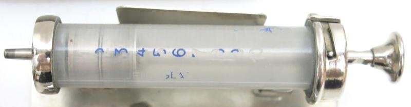 German Wehrmacht Hauptner Nadels And Spritze Containers Needles Syringe Belonging To The Veterinär Satteltasche 29, Not Complete Sets. — image 16