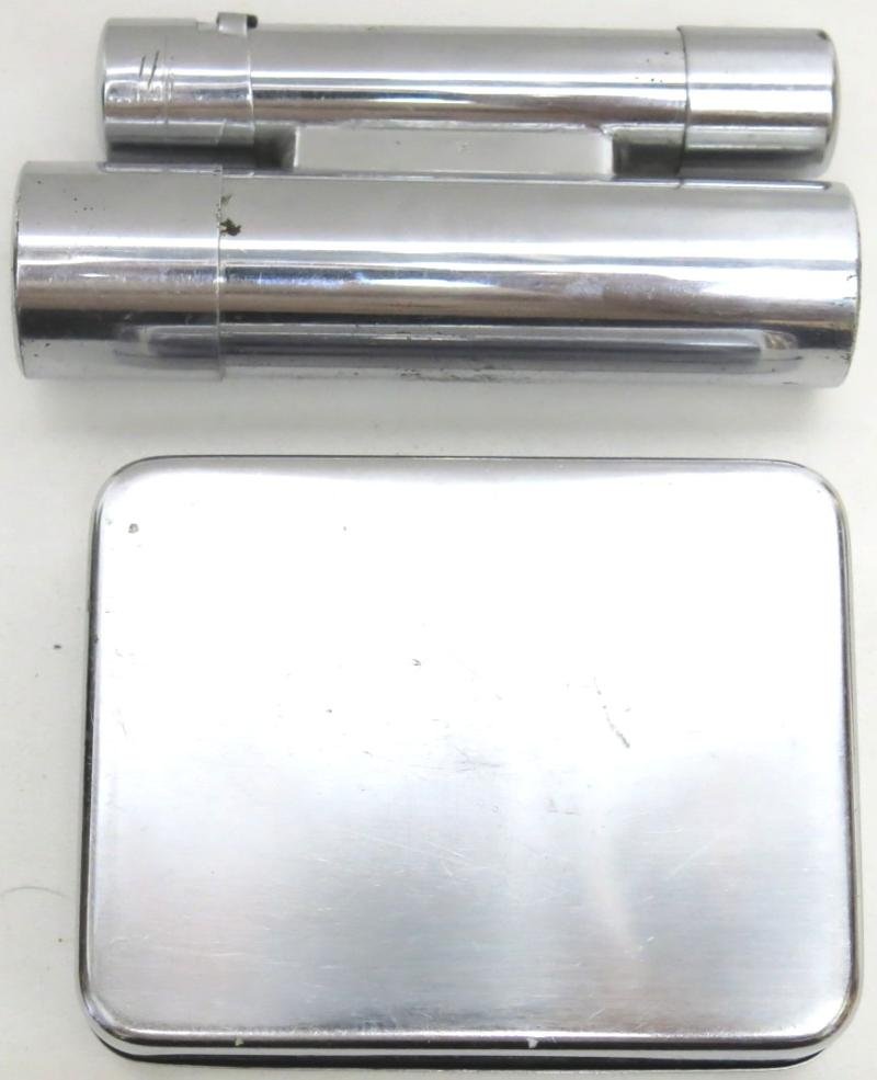 German Wehrmacht Hauptner Nadels And Spritze Containers Needles Syringe Belonging To The Veterinär Satteltasche 29, Not Complete Sets. — image 4