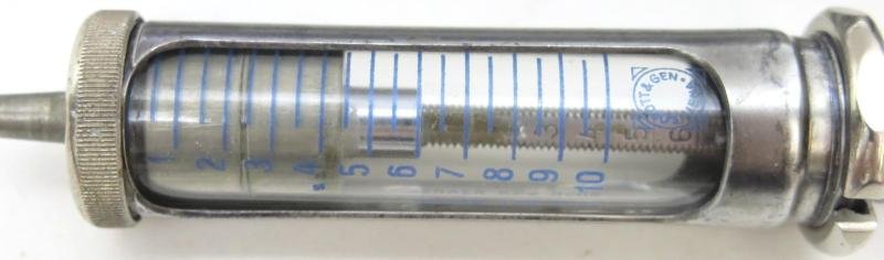 German Wehrmacht Hauptner Nadels And Spritze Containers Needles Syringe Belonging To The Veterinär Satteltasche 29, Not Complete Sets. — image 6