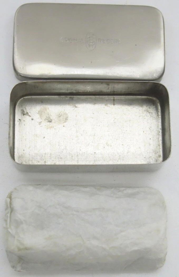 German Wehrmacht Medical 2 cc Original Record Spritze Syringe Complete Set Mint Unused In Metal Box. — image 8