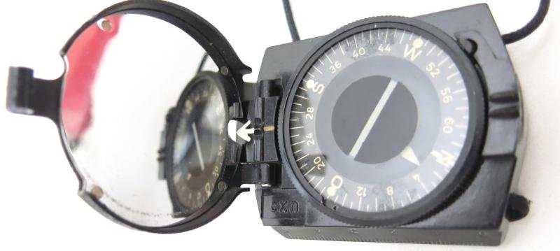 German Wehrmacht Bakelite Marschkompass Marching Compass cxn Nearly Mint And Working. — image 9