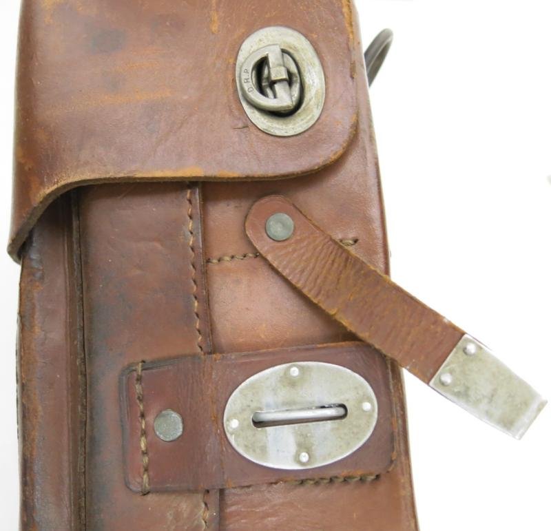 German Wehrmacht Sanitätstasche Für Sanitätsoffiziere Medical Pouch For Officer BOLLMANN TUTTLINGEN 1943, Total 'I Was There' Pouch. — image 12