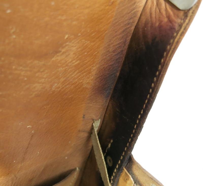 German Wehrmacht Sanitätstasche Für Sanitätsoffiziere Medical Pouch For Officer BOLLMANN TUTTLINGEN 1943, Total 'I Was There' Pouch. — image 16