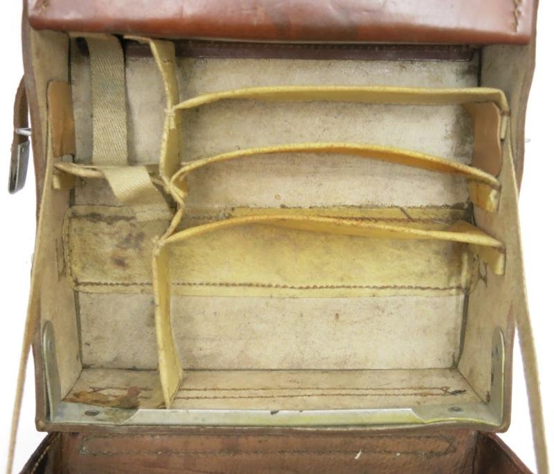 German Wehrmacht Sanitätstasche Für Sanitätsoffiziere Medical Pouch For Officer BOLLMANN TUTTLINGEN 1943, Total 'I Was There' Pouch. — image 17