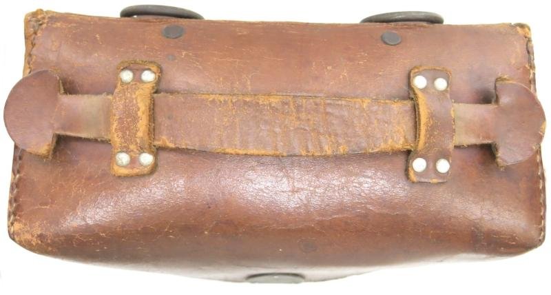 German Wehrmacht Sanitätstasche Für Sanitätsoffiziere Medical Pouch For Officer BOLLMANN TUTTLINGEN 1943, Total 'I Was There' Pouch. — image 3