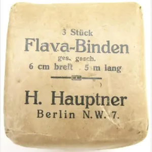 German Wehrmacht 3 Stück Flava-Binden H. Hauptner Belonging To The …