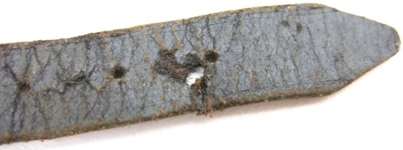 German Wehrmacht Helmet Chinstrap Wilhelm Eilers Bielefeld 1940 In Nice Used Condition. — image 9