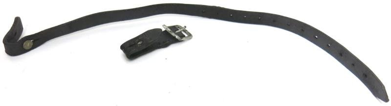 German Wehrmacht Helmet Chinstrap Early Aluminium One In Nice Used Condition.