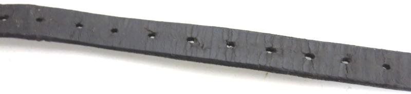 German Wehrmacht Helmet Chinstrap Early Aluminium One In Nice Used Condition. — image 10