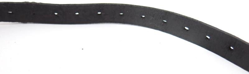 German Wehrmacht Helmet Chinstrap Early Aluminium One In Nice Used Condition. — image 4