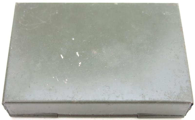 German Wehrmacht Medical Salbe Tin Full With Its Four Original Salbe Tubes, This Is Very Rare To Find. — image 6