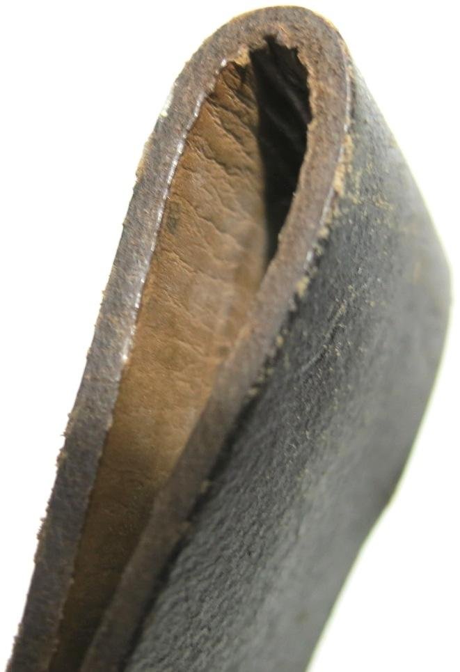 German Wehrmacht K98 Bayonet Leather Frog Steel Hardware Mintest One I Ever Had. — image 12