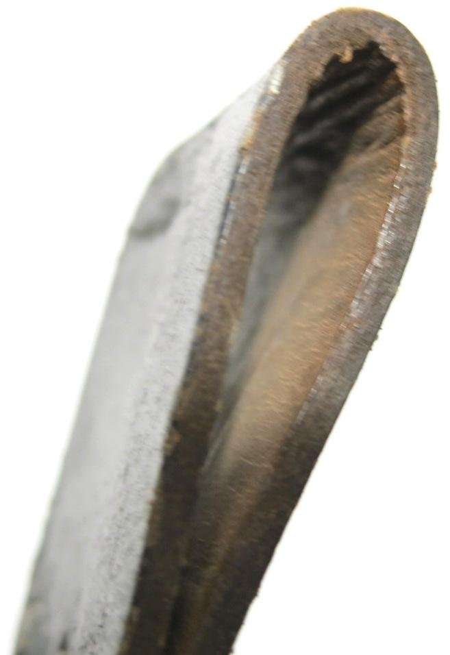 German Wehrmacht K98 Bayonet Leather Frog Steel Hardware Mintest One I Ever Had. — image 13