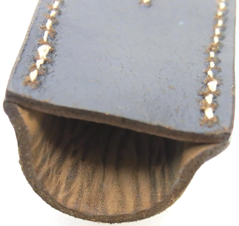 German Wehrmacht K98 Bayonet Leather Frog Steel Hardware Mintest One I Ever Had. — image 6