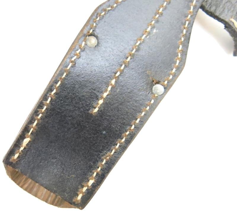 German Wehrmacht K98 Bayonet Leather Frog Steel Hardware Mintest One I Ever Had. — image 7