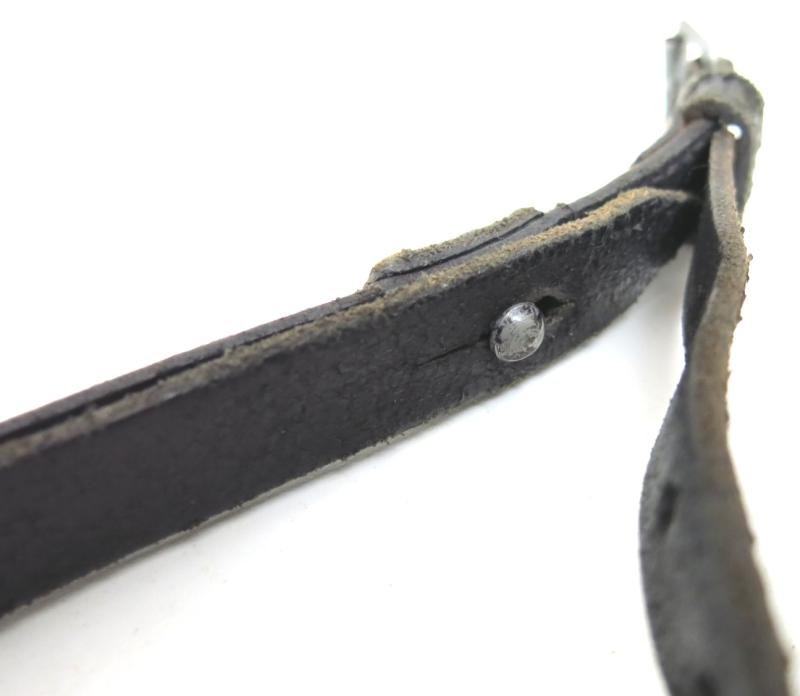 German Wehrmacht Fast Release Utility Strap 57 x 1,8 cms 17 Holes TIWO HEIDELBERG 1942 Nearly Mint. — image 4