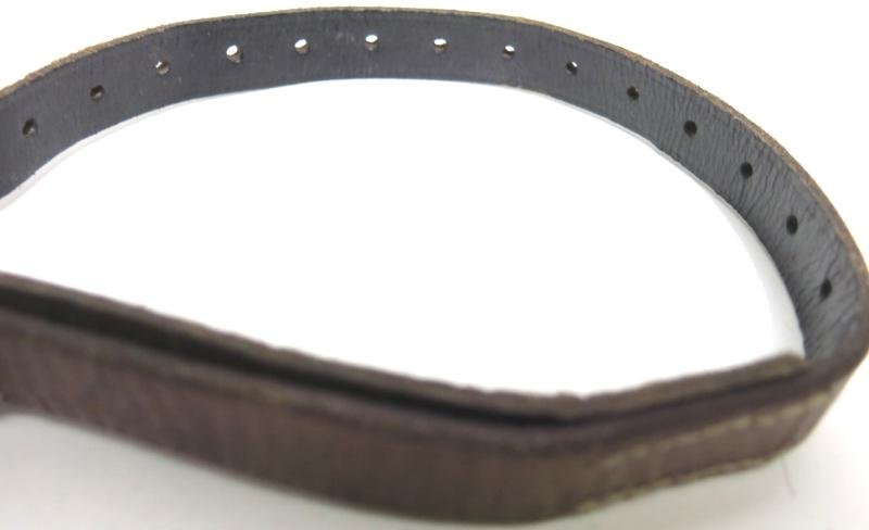 German Wehrmacht Fast Release Utility Strap 54 x 1,8 cms 17 Holes CARL HEPTING & Co. STGT. FEUERBACH 1941, Nearly Mint. — image 7