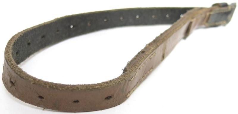 German Wehrmacht Fast Release Utility Strap 54 x 1,8 cms 17 Holes CARL HEPTING & Co. STGT. FEUERBACH 1941, Nearly Mint. — image 6