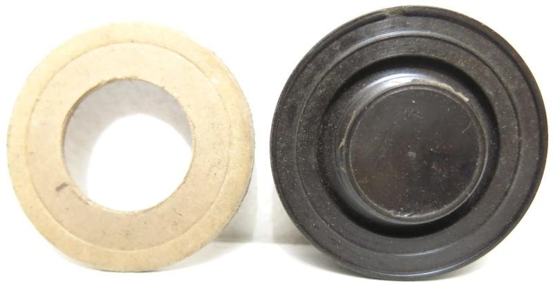 German Luftwaffe Bakelite Transport Plug For ELAZ Electrische Aufschlag Zünder Electrical Aerial Bomb Fuzes ehj 1942 1943 With Cardboard Washer, Very Hard To Find As A Spare Part. — image 3