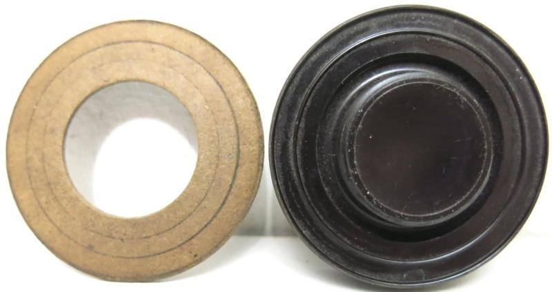 German Luftwaffe Bakelite Transport Plug For ELAZ Electrische Aufschlag Zünder Electrical Aerial Bomb Fuzes egy 1942 With Cardboard Washer, Very Hard To Find As A Spare Part. — image 3