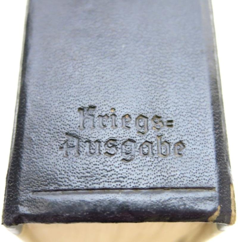 Mein Kampf Book Hochzeitsausgabe Kriegsausgabe Wedding War Edition 1944 Dated, VERY HARD TO FIND. — image 3