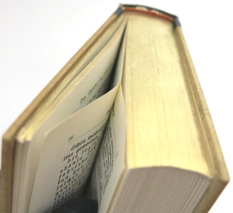 Mein Kampf Book Hochzeitsausgabe Wedding Edition 1939 With City Or Region Gold Shield On The Cover, Unused. — image 13